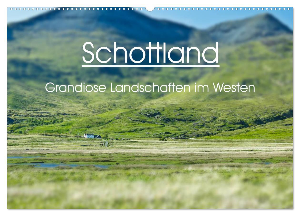 Cover: 9783435558261 | Schottland - grandiose Landschaften im Westen (Wandkalender 2025...