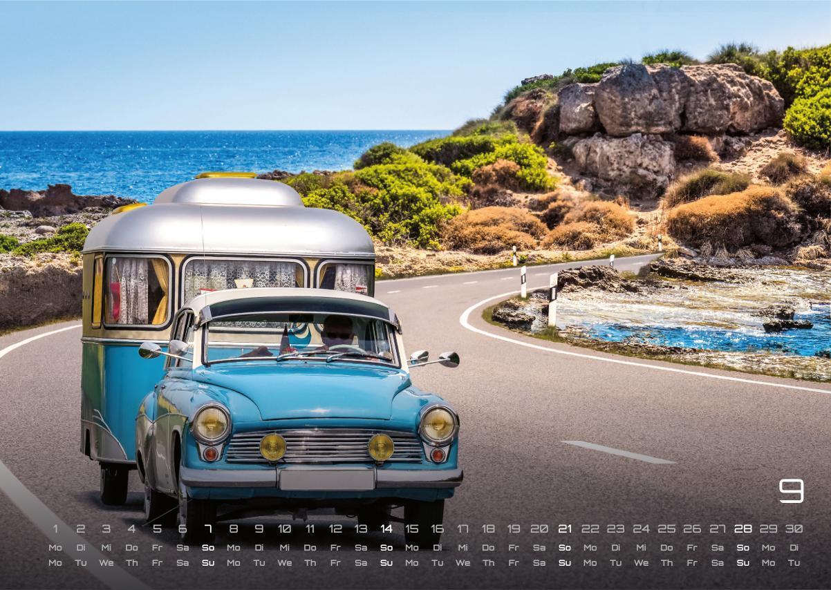 Bild: 9783986734220 | Oldtimer - OLDIES BUT GOLDIES - 2025 - Kalender DIN A3 | GP-Fever. de