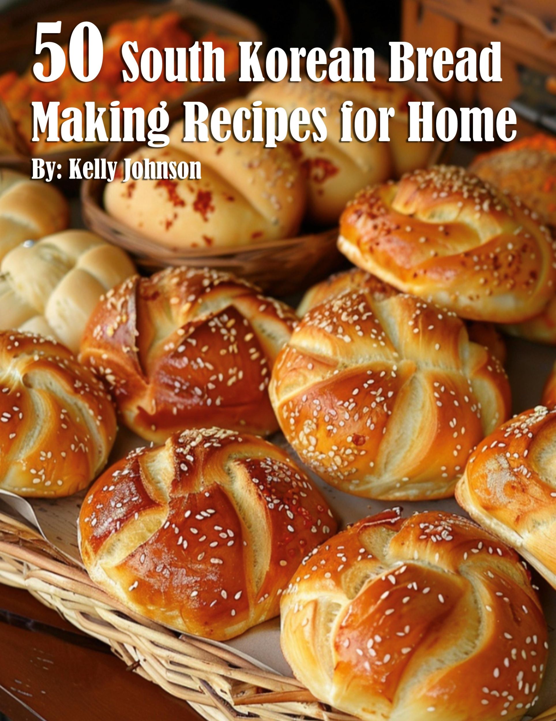 Cover: 9798330210718 | 50 South Korean Bread Making Recipes for Home | Kelly Johnson | Buch