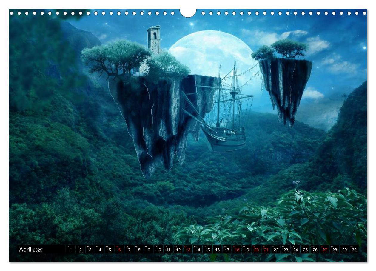 Bild: 9783435596249 | Traum und Fantasy. Reise durch surreale Wunderwelten (Wandkalender...