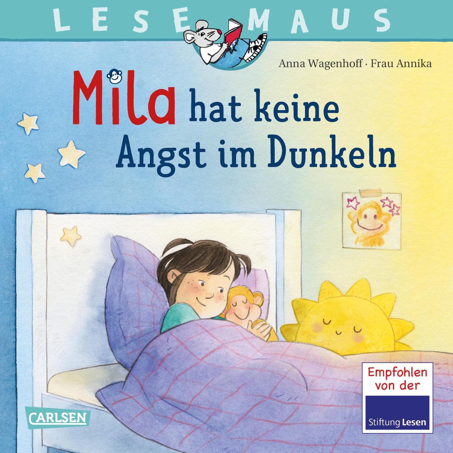 Cover: 9783551083821 | LESEMAUS 212: Mila hat keine Angst im Dunkeln | Anna Wagenhoff | Buch