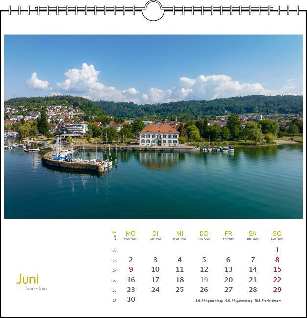 Bild: 9783861924081 | Westlicher Bodensee 2025 | Postkarten-Tischkalender | Fotografen