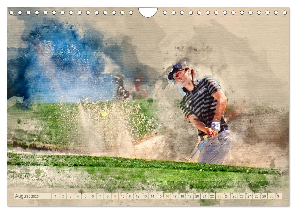 Bild: 9783435420568 | Ich liebe Golf (Wandkalender 2025 DIN A4 quer), CALVENDO...