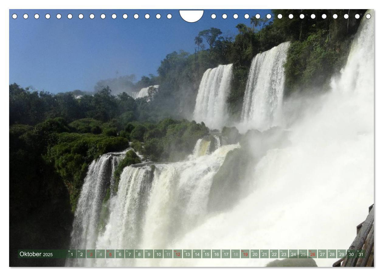 Bild: 9783435717736 | Mein Südamerika, mein Iguazu (Wandkalender 2025 DIN A4 quer),...