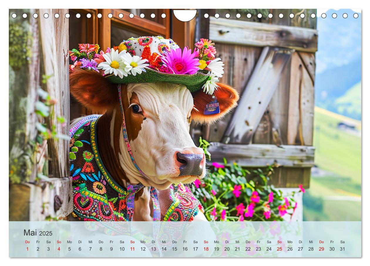 Bild: 9783435726691 | Fenstergucker auf der Alm. Lustige Tiere im Sommer auf dem...