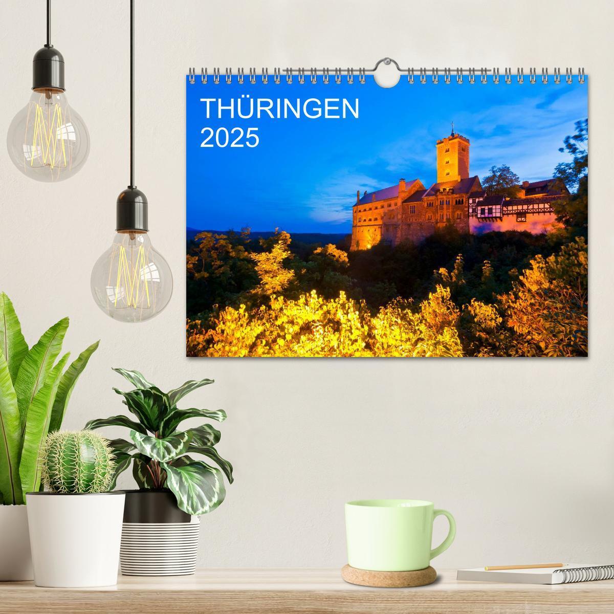 Bild: 9783435800841 | THÜRINGEN 2025 (Wandkalender 2025 DIN A4 quer), CALVENDO...