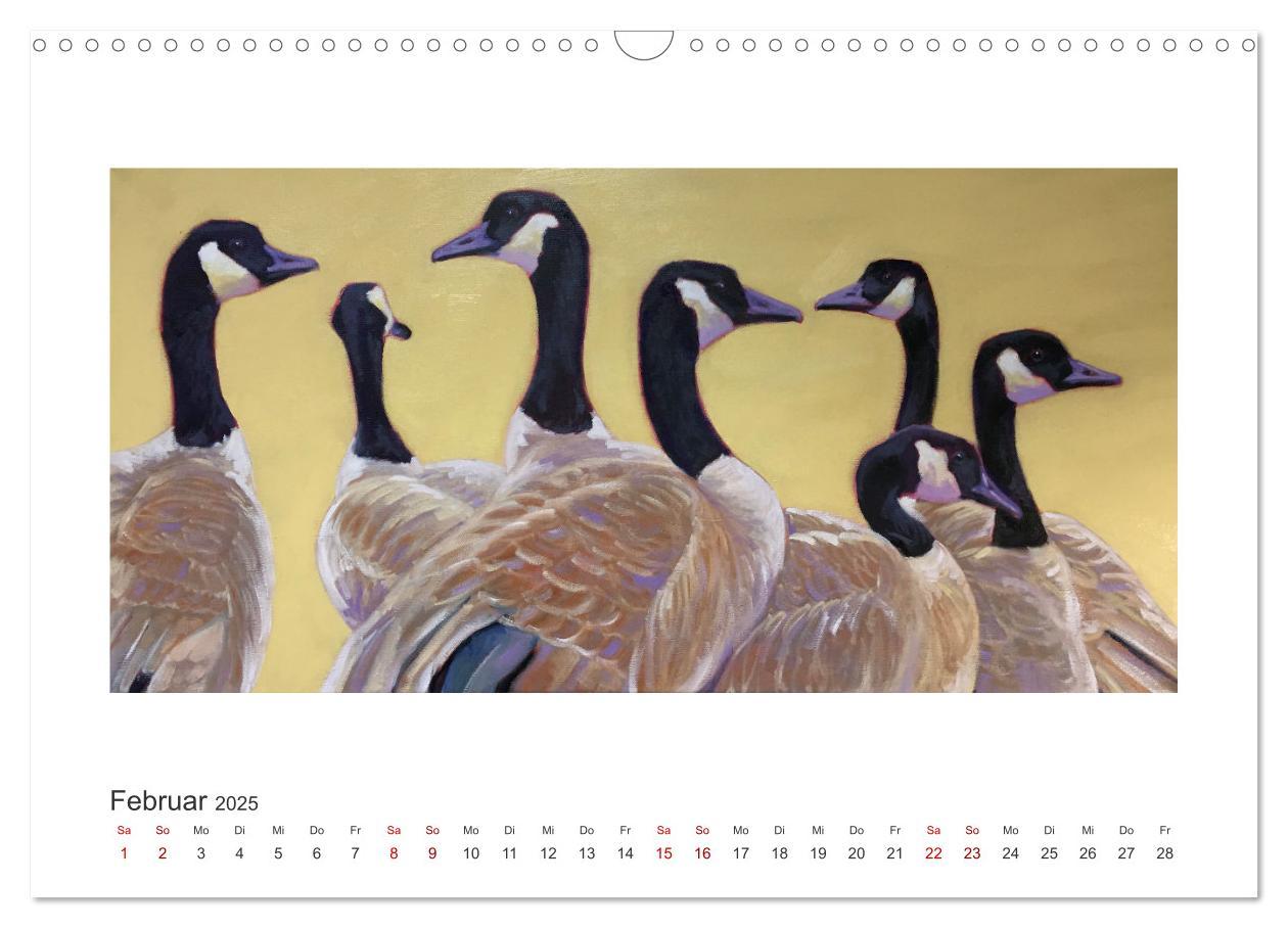 Bild: 9783383841170 | Auf leichten Schwingen - Zugvögel (Wandkalender 2025 DIN A3 quer),...