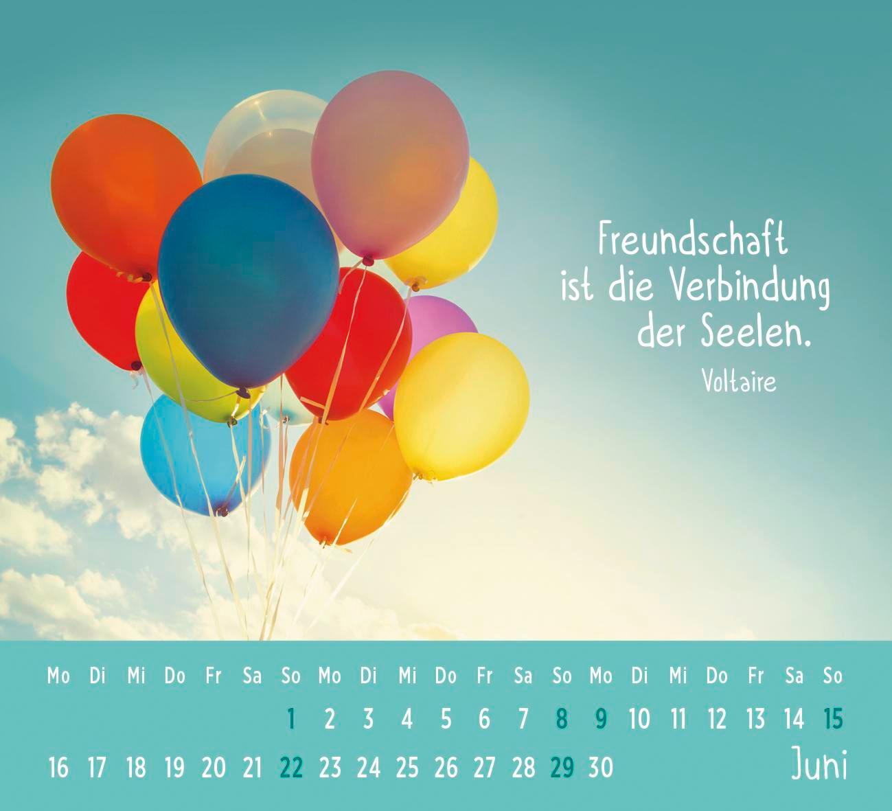 Bild: 4036442012192 | Mini-Kalender 2025: Der kleine Freundschaftskalender | Groh Verlag