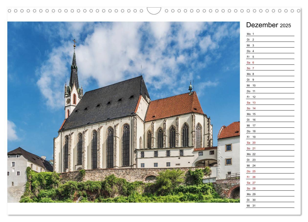 Bild: 9783435361526 | Ein Wochenende in Krumau (Wandkalender 2025 DIN A3 quer), CALVENDO...