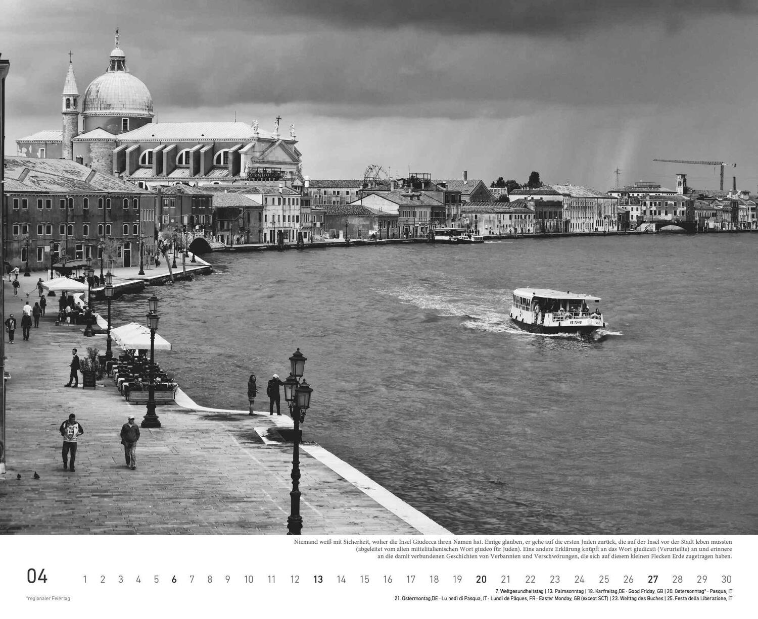 Bild: 4002725995391 | teNeues - Venezia 2025 Wandkalender, 52x42,5cm, Kalender mit...