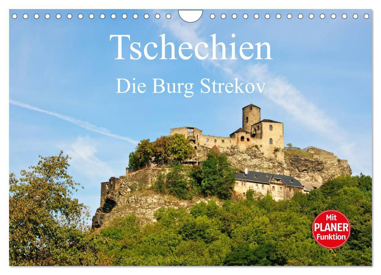 Cover: 9783435517633 | Tschechien - Die Burg Strekov (Wandkalender 2025 DIN A4 quer),...