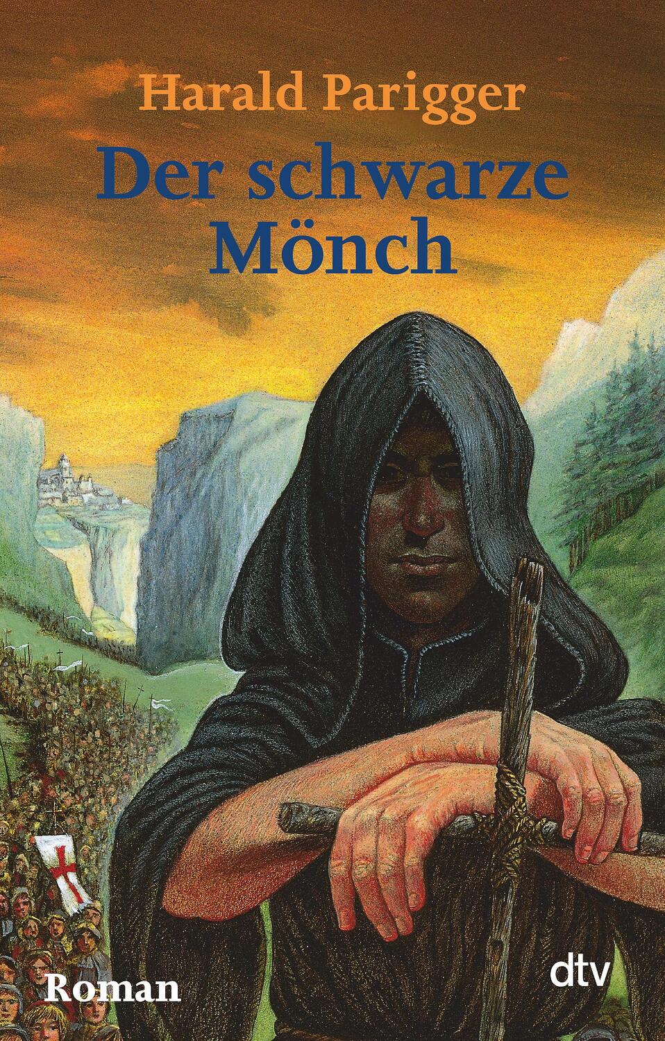 Cover: 9783423705196 | Der schwarze Mönch | Harald Parigger | Taschenbuch | dtv- Junior