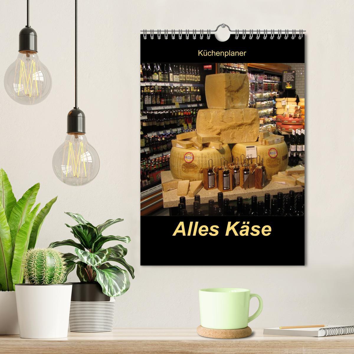 Bild: 9783457064795 | Alles Käse / Planer (Wandkalender 2025 DIN A4 hoch), CALVENDO...