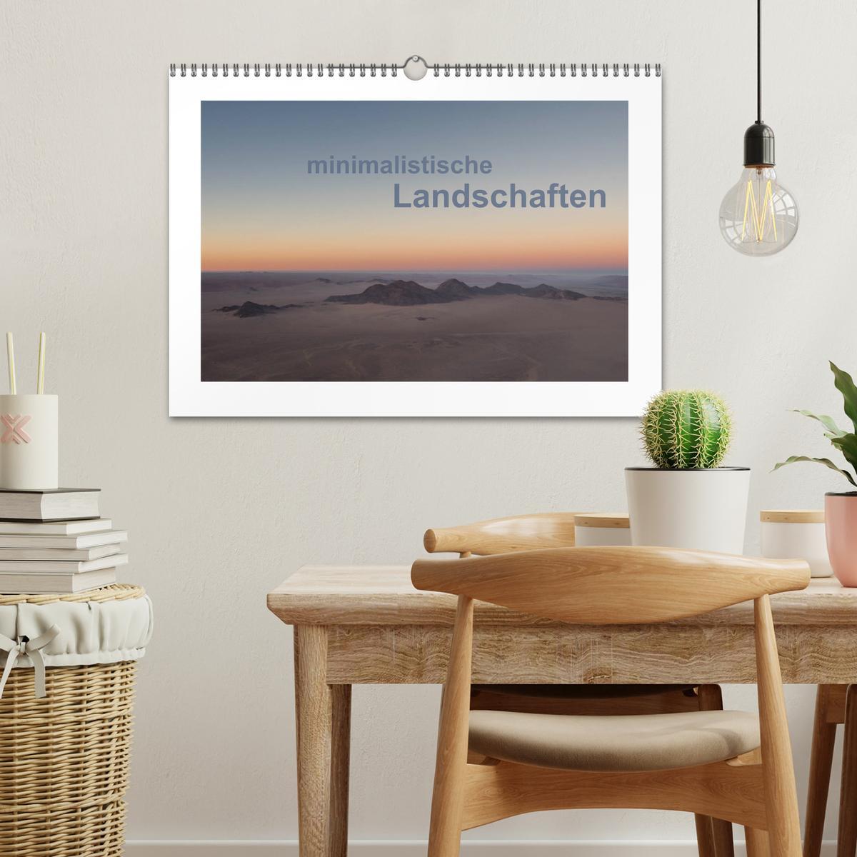 Bild: 9783435266722 | minimalistische Landschaften (Wandkalender 2025 DIN A3 quer),...