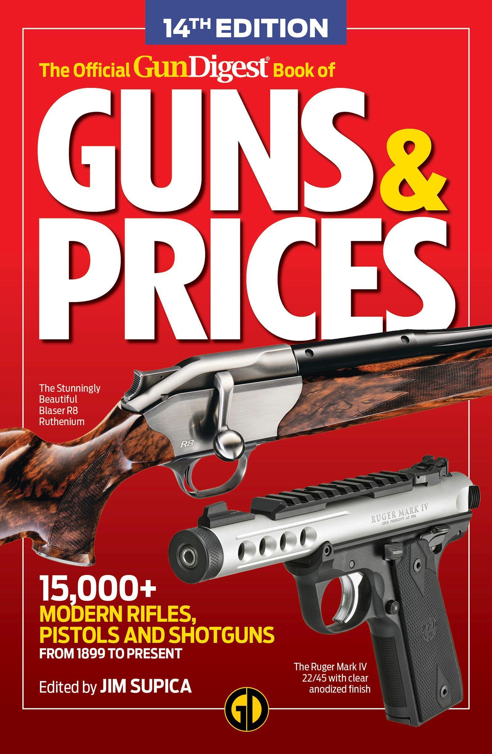 Cover: 9781951115012 | The Official Gun Digest Book of Guns &amp; Prices, 14th Edition | Supica