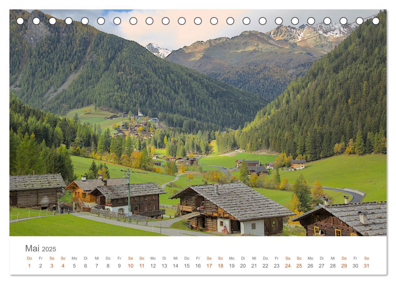 Bild: 9783383970436 | Goldener Herbst in Südtirol (Tischkalender 2025 DIN A5 quer),...