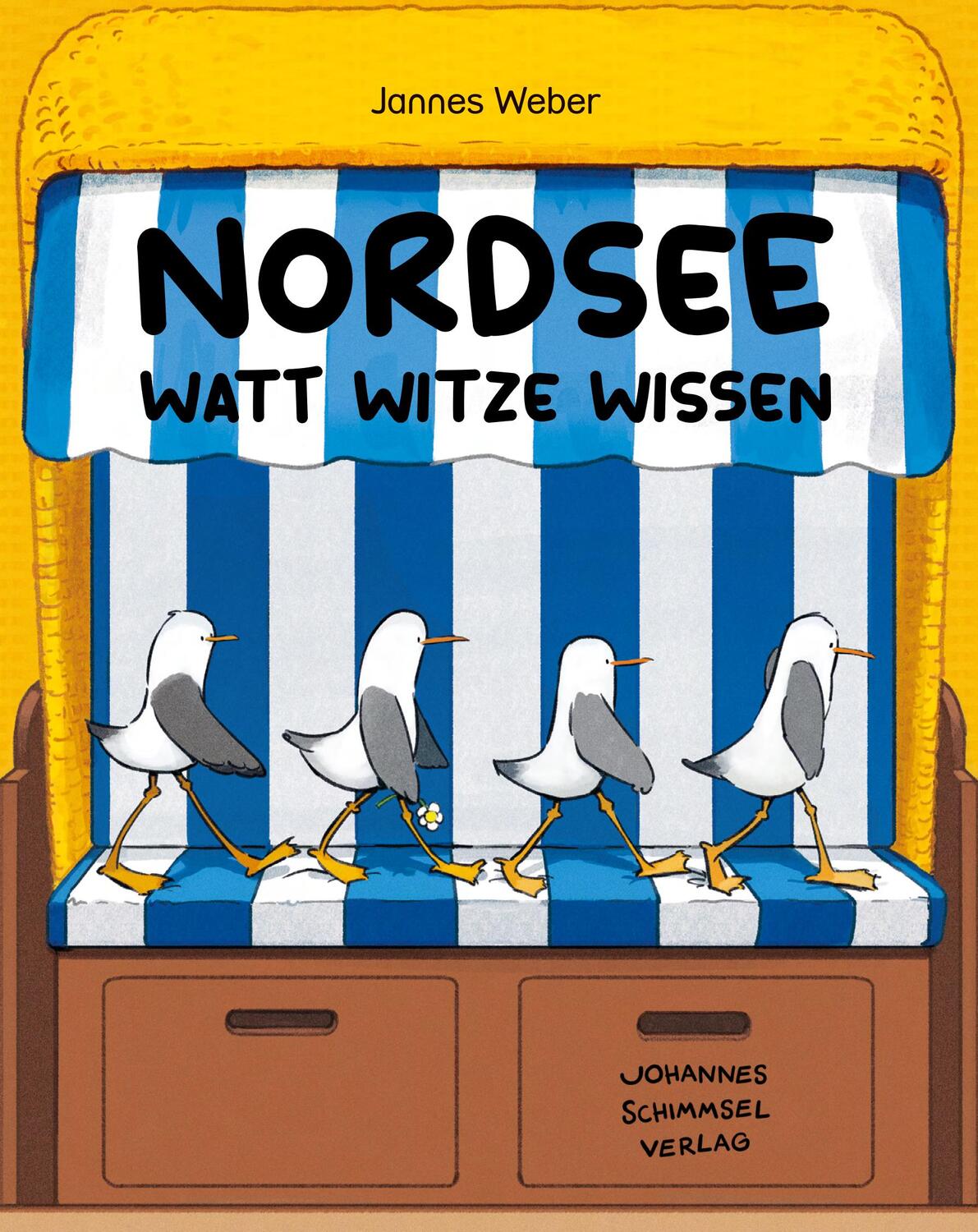 Cover: 9783988980014 | Nordsee | Watt, Witze, Wissen | Jannes Weber | Buch | Deutsch | 2023