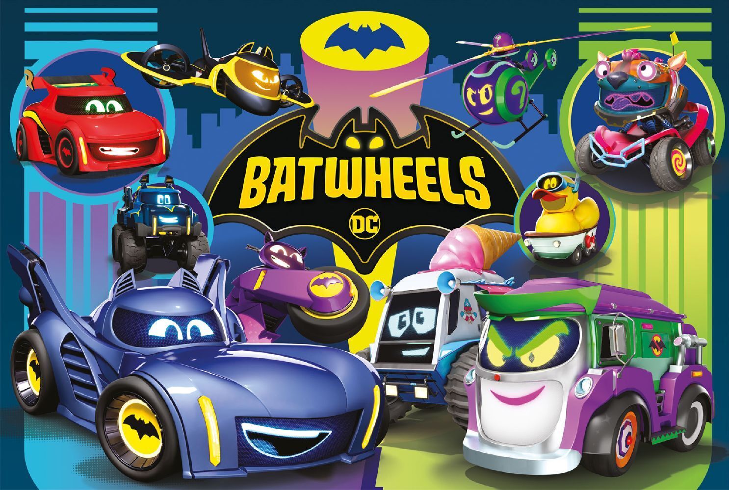 Bild: 4001504564889 | Batmobile gegen Legion der Düser, 60 Teile | Spiel | Schachtel | 56488