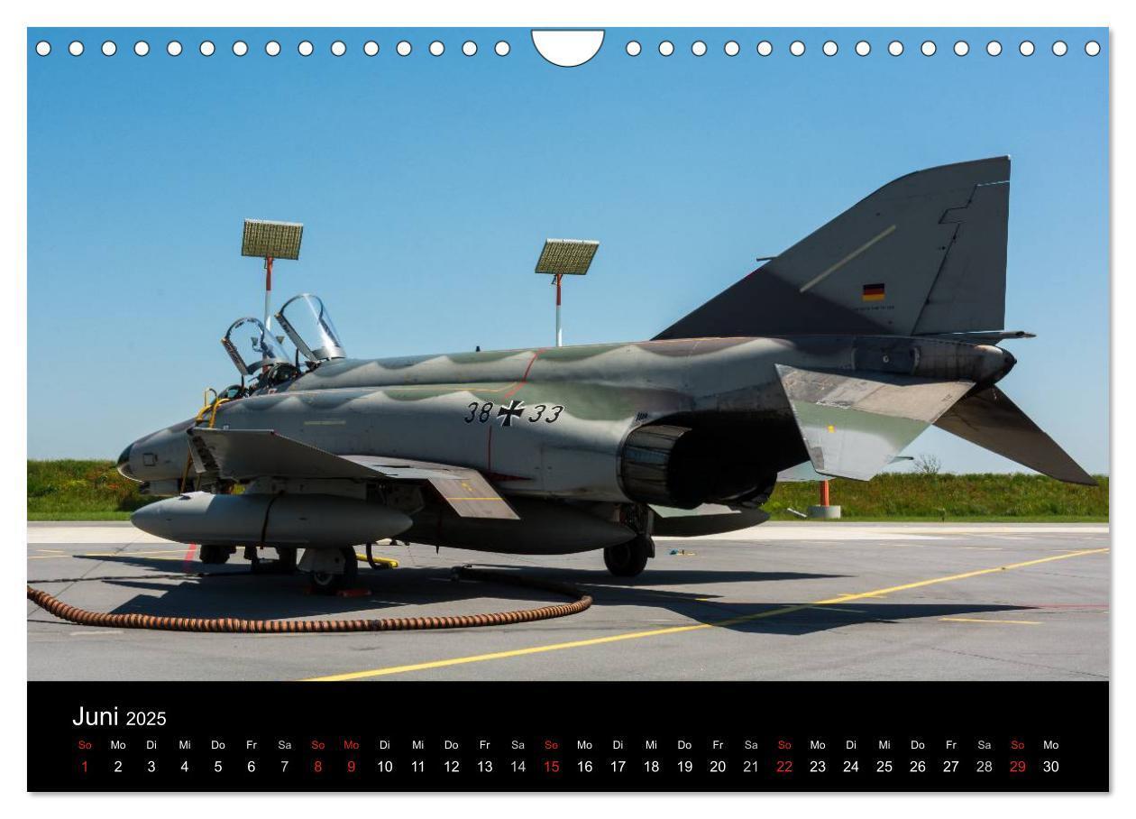 Bild: 9783435714544 | Phantoms bei der Luftwaffe (Wandkalender 2025 DIN A4 quer),...