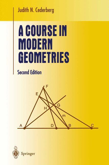 Bild: 9780387989723 | A Course in Modern Geometries | Judith N. Cederberg | Taschenbuch