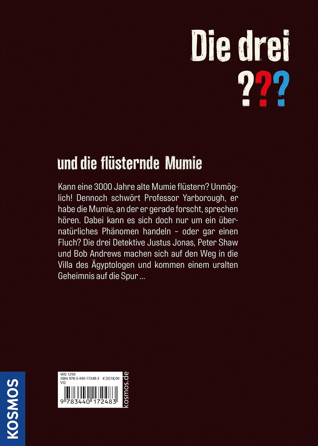 Bild: 9783440172483 | Die drei ??? und die flüsternde Mumie | Klassiker-Graphic Novel | Buch