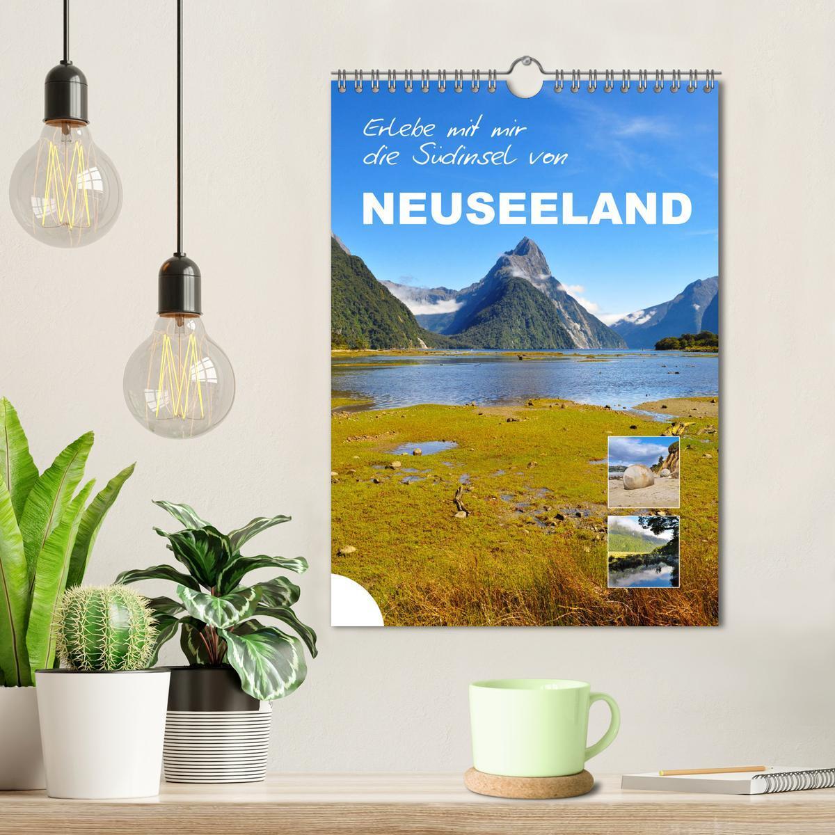 Bild: 9783435937462 | Erlebe mit mir die Südinsel von Neuseeland (Wandkalender 2025 DIN...