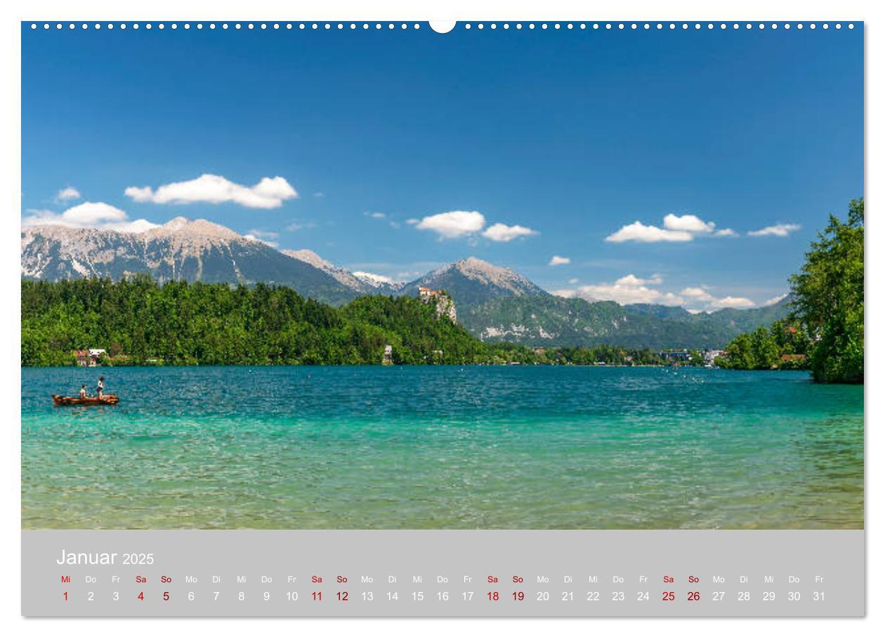 Bild: 9783435346202 | Die Julischen Alpen (Wandkalender 2025 DIN A2 quer), CALVENDO...