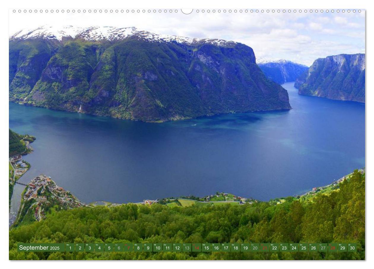 Bild: 9783435732623 | Norwegen (Wandkalender 2025 DIN A2 quer), CALVENDO Monatskalender