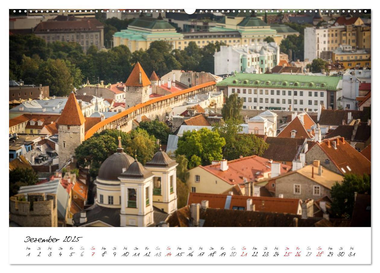 Bild: 9783435651603 | Tallinn Altstadt (Wandkalender 2025 DIN A2 quer), CALVENDO...