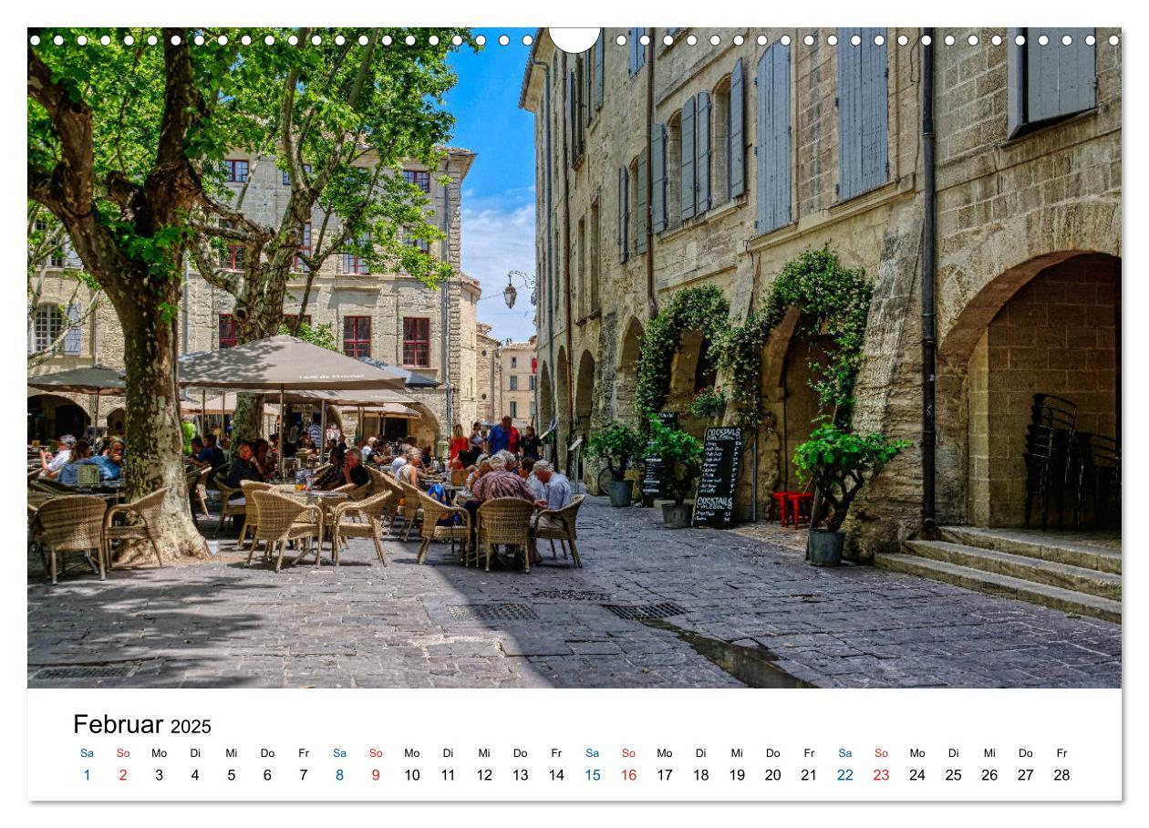 Bild: 9783435162413 | Uzés - Charmante Kleinstadt im Gard (Wandkalender 2025 DIN A3...