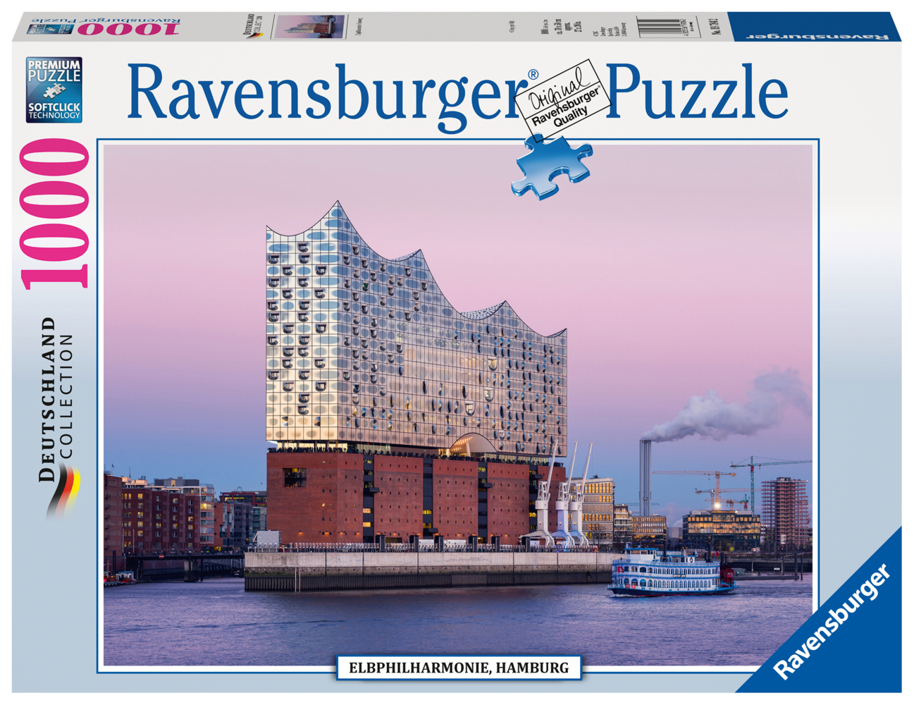 Cover: 4005556197842 | Elbphilharmonie Hamburg (Puzzle) | Spiel | In Spielebox | 19784 | 2017