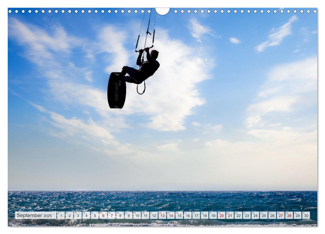 Bild: 9783435100606 | Faszination Kitesurfen (Wandkalender 2025 DIN A3 quer), CALVENDO...