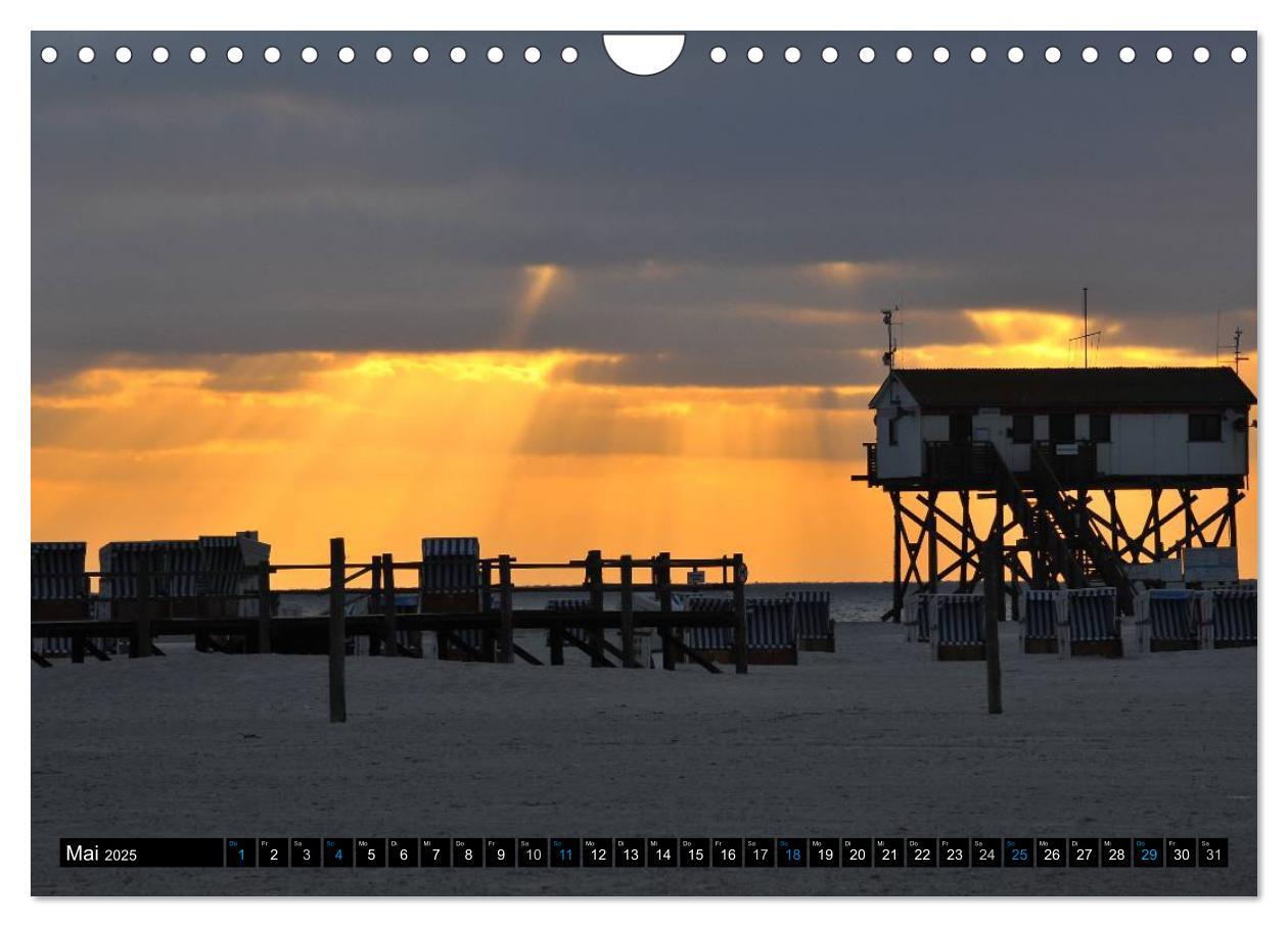 Bild: 9783435757237 | St. Peter Ording (Wandkalender 2025 DIN A4 quer), CALVENDO...