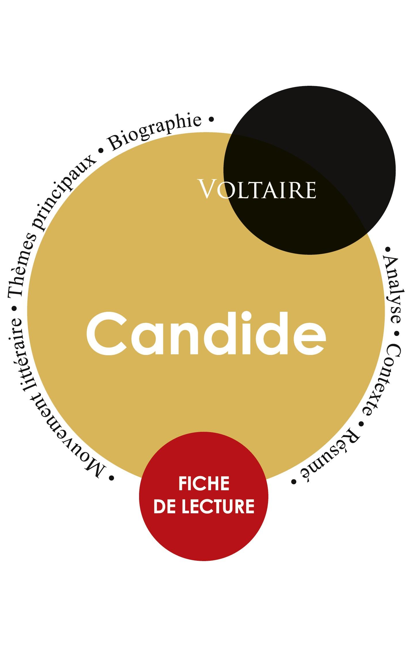 Cover: 9782759300150 | Fiche de lecture Candide (Étude intégrale) | Voltaire | Taschenbuch