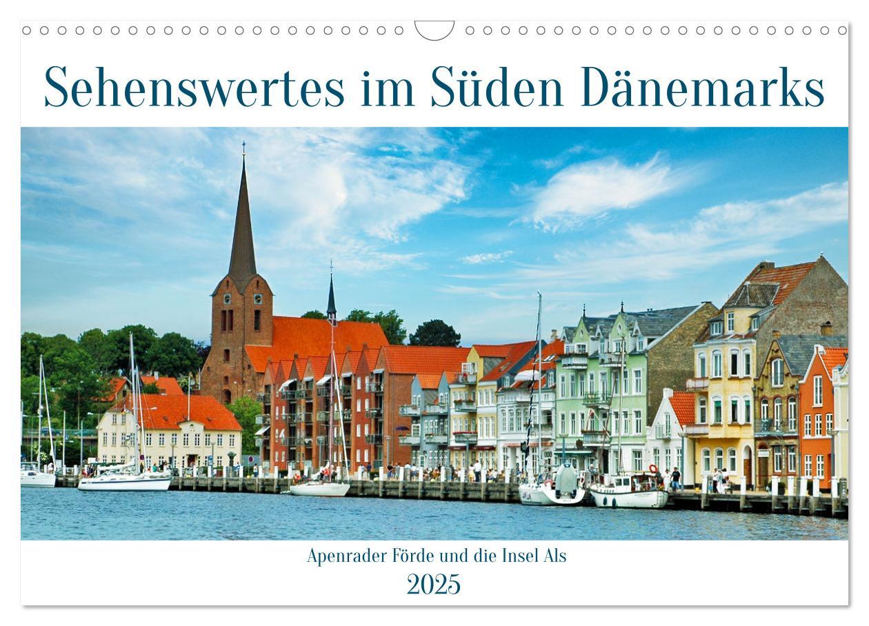 Cover: 9783383962127 | Sehenswertes im Süden Dänemarks (Wandkalender 2025 DIN A3 quer),...