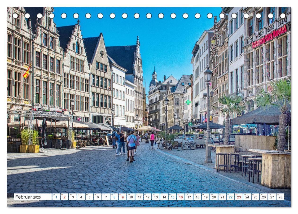 Bild: 9783383783746 | Antwerpen - sehen und erleben (Tischkalender 2025 DIN A5 quer),...