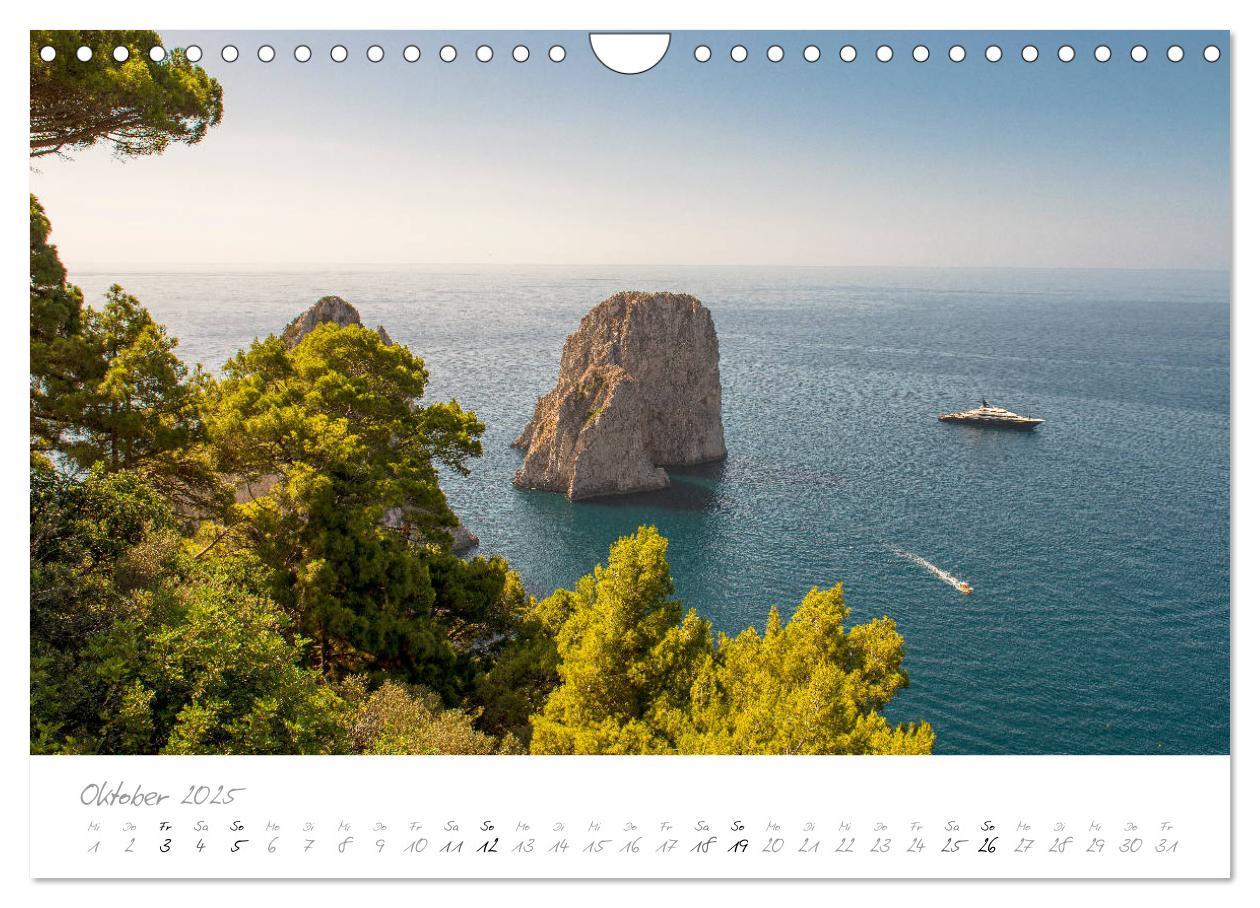 Bild: 9783435211920 | Capri, Insel der Sehnsucht (Wandkalender 2025 DIN A4 quer),...