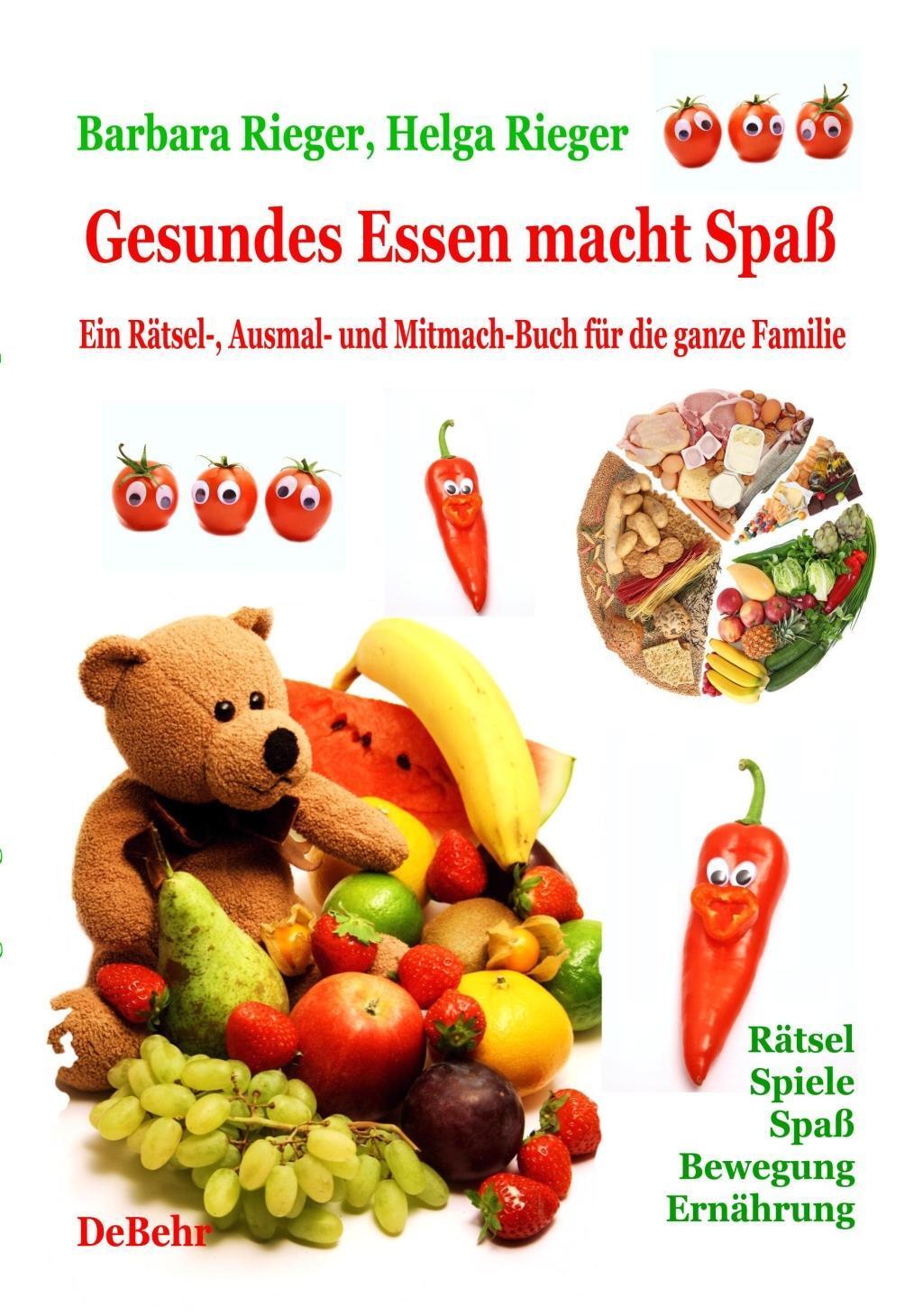 Cover: 9783939241379 | Gesundes Essen macht Spaß - das große Rätsel-, Ausmal- und...