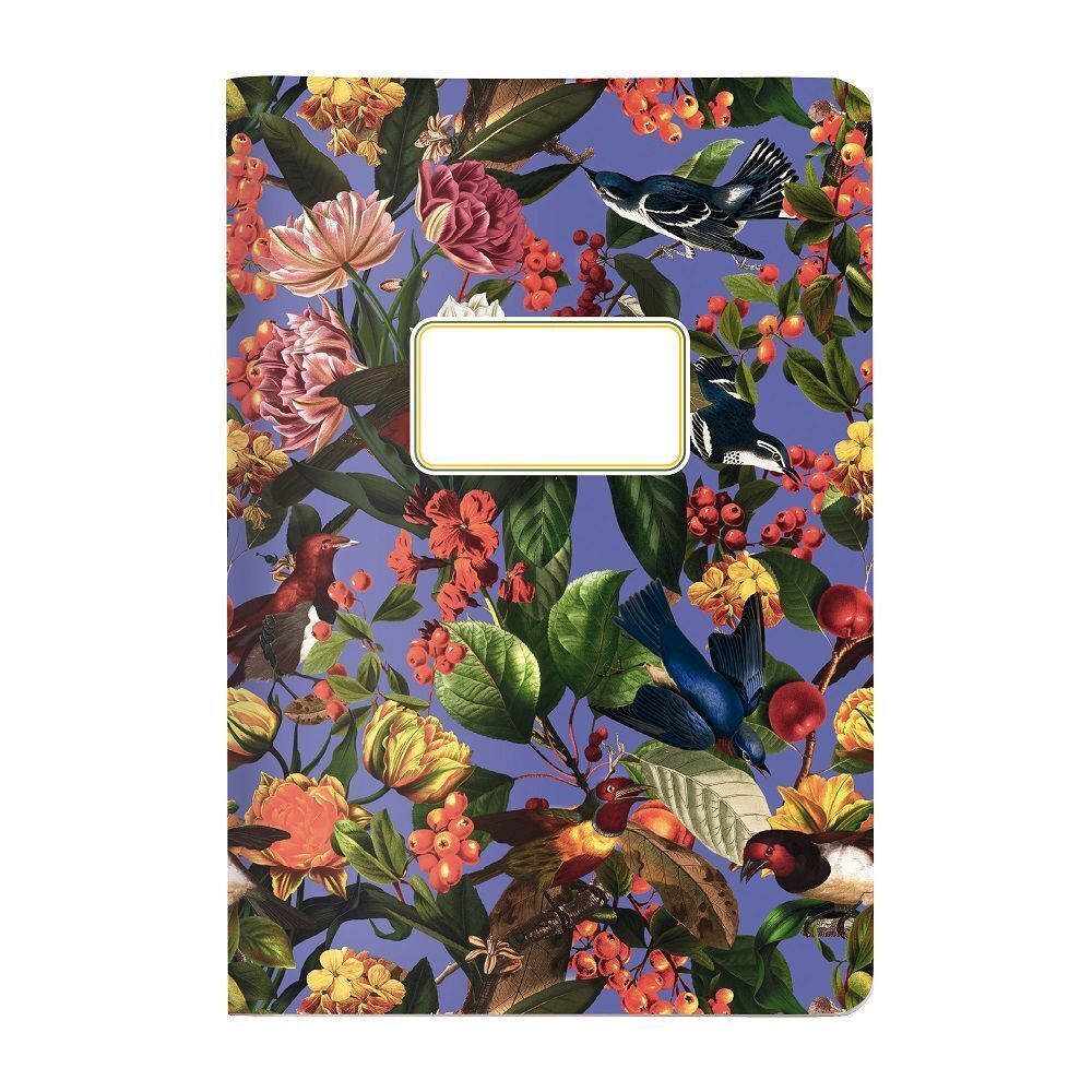 Cover: 4048809031517 | Heft A5 Pattern Vogelbeere blau | 2024 | CEDON MuseumsShops