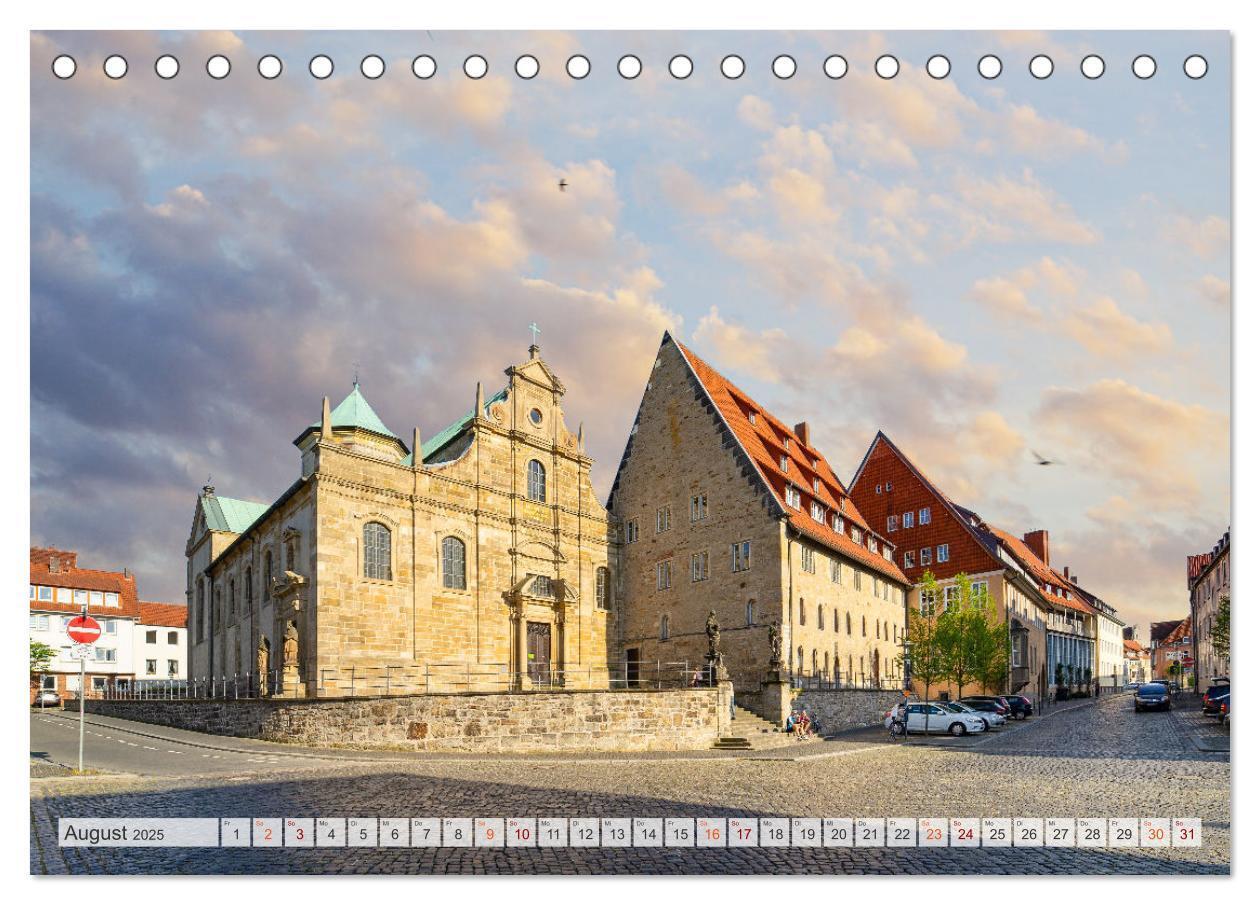 Bild: 9783435052462 | Hildesheim Impressionen (Tischkalender 2025 DIN A5 quer), CALVENDO...