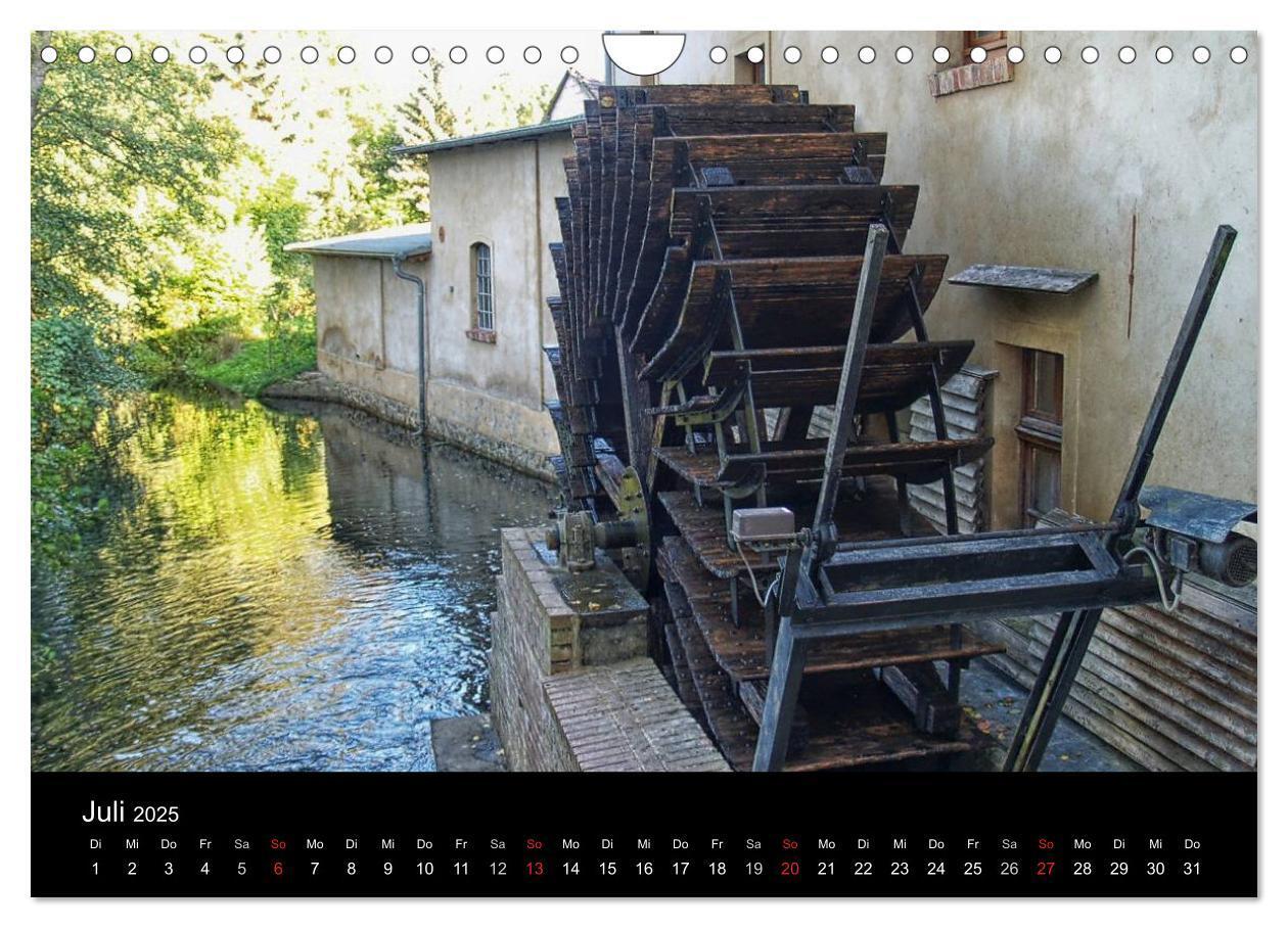 Bild: 9783435764501 | Wassermühlen an der Dahme (Wandkalender 2025 DIN A4 quer), CALVENDO...