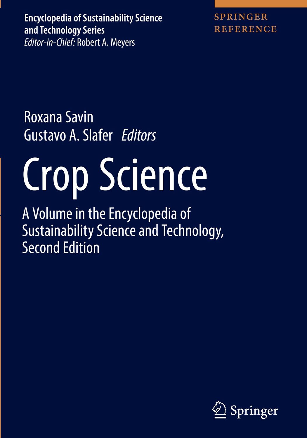 Cover: 9781493986200 | Crop Science | Roxana Savin (u. a.) | Buch | xviii | Englisch | 2019