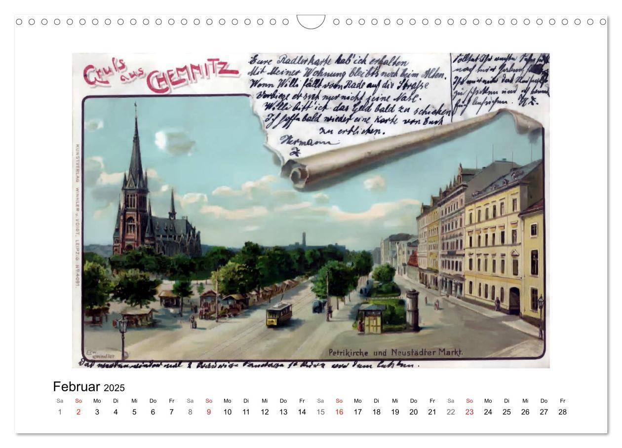 Bild: 9783435824465 | Grüße aus Chemnitz (Wandkalender 2025 DIN A3 quer), CALVENDO...