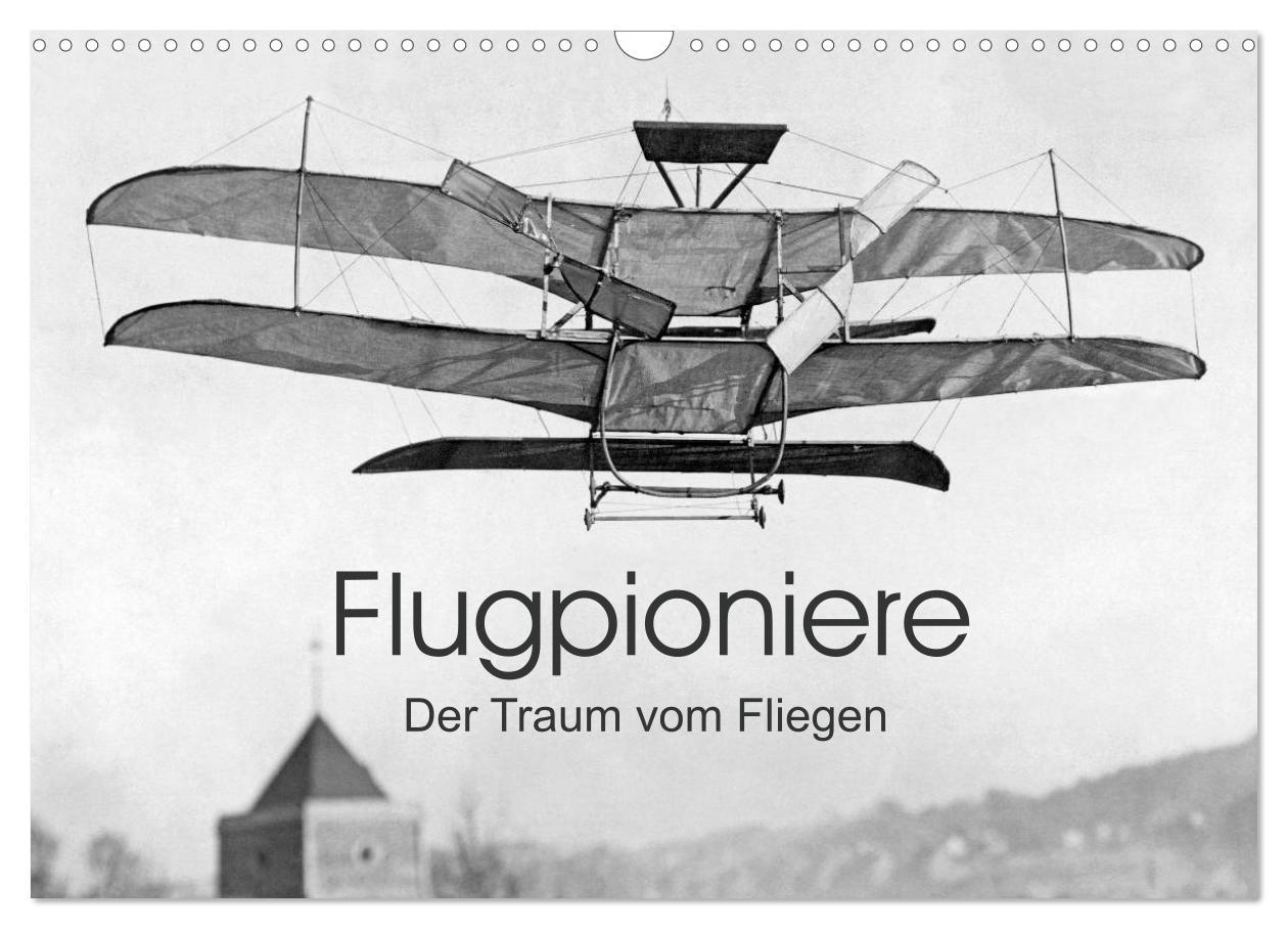 Cover: 9783435403295 | Flugpioniere - Der Traum vom Fliegen (Wandkalender 2025 DIN A3...