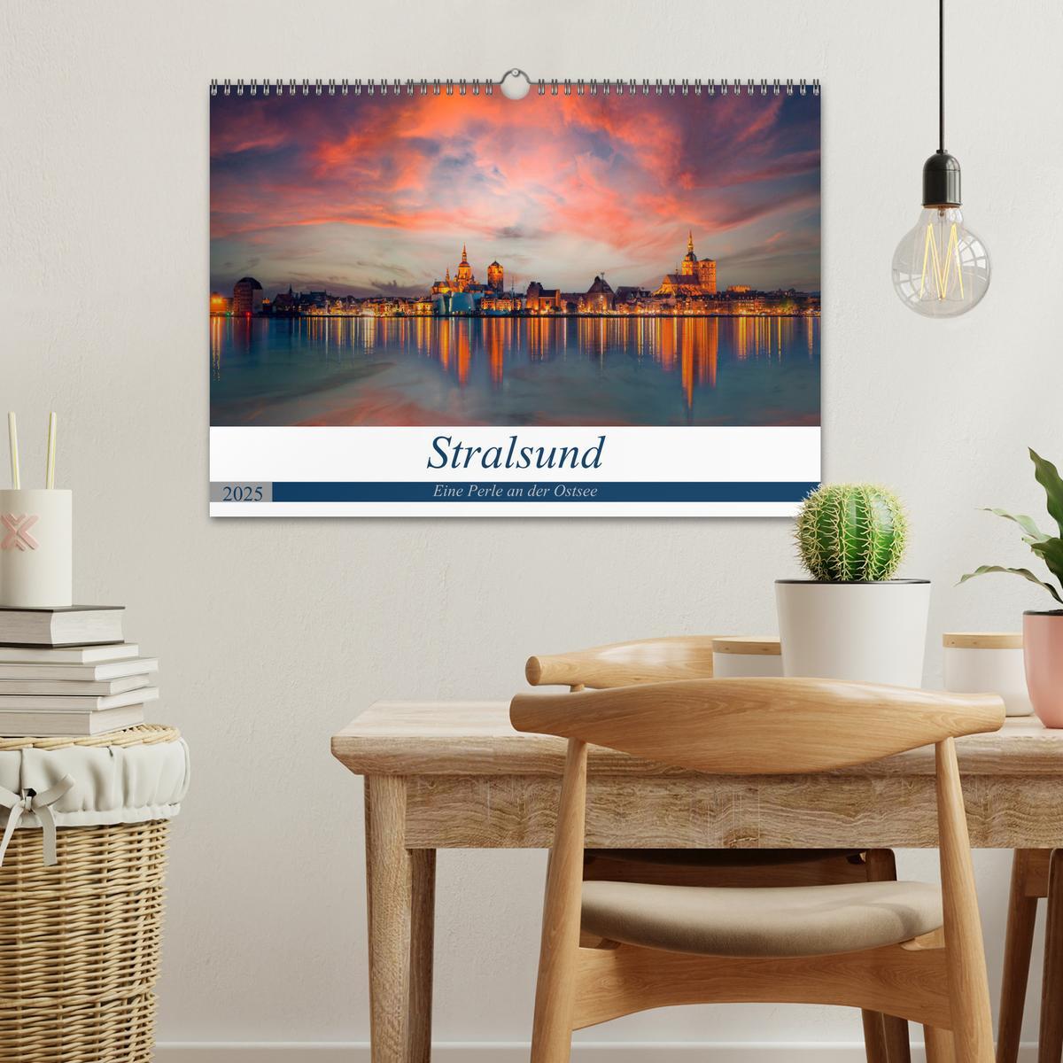 Bild: 9783435010929 | Stralsund, Eine Perle an der Ostsee (Wandkalender 2025 DIN A3...