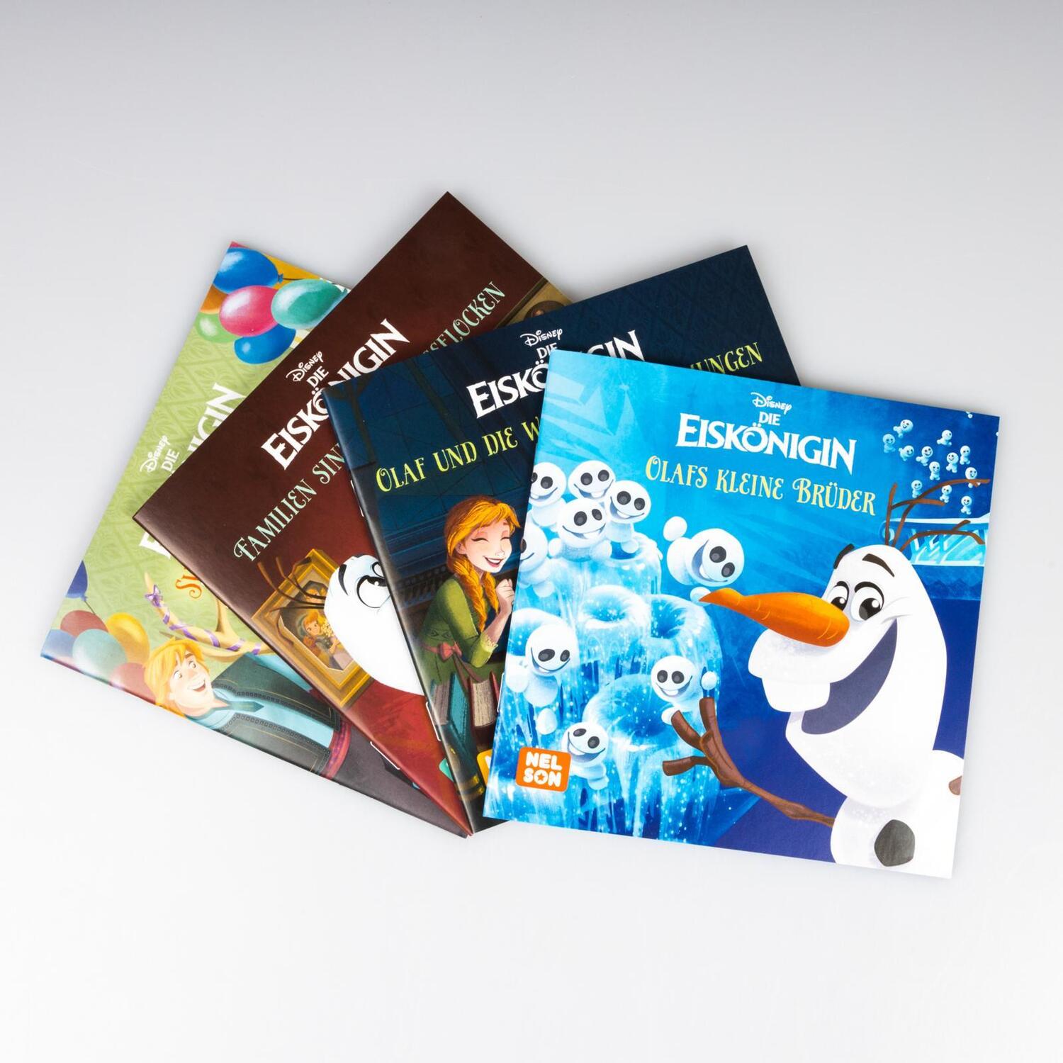 Bild: 9783845124537 | 4er Set Maxi-Mini 40: Disney Eiskönigin Olaf | Box | Nelson Maxi-Mini