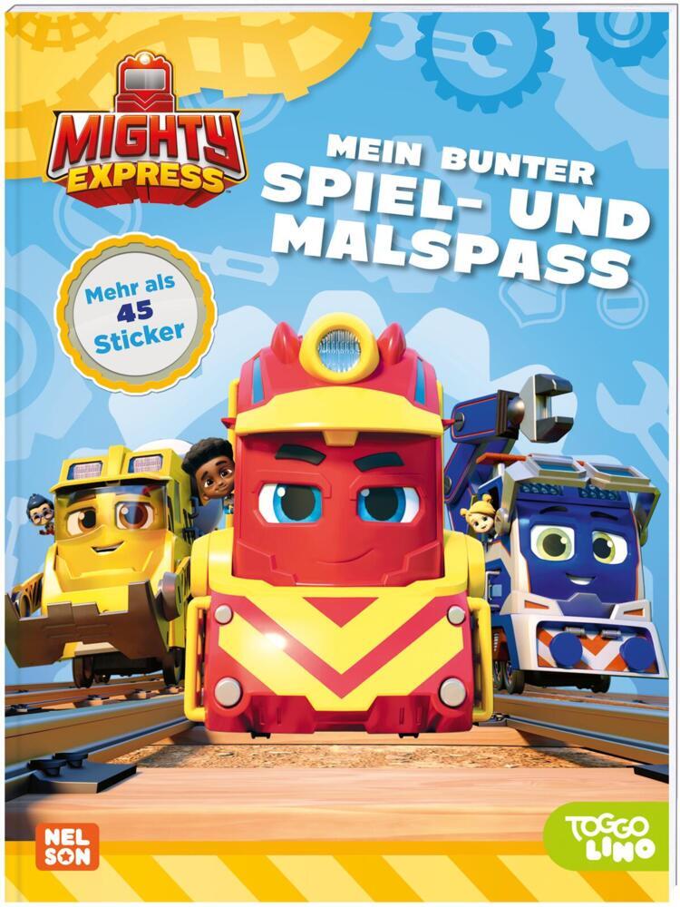 Cover: 9783845123738 | Mighty Express: Mein bunter Spiel- und Malspaß | Taschenbuch | 24 S.