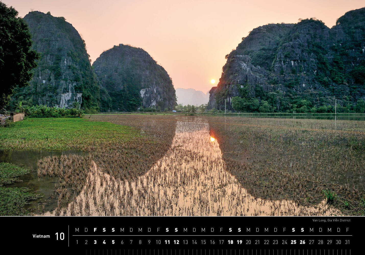 Bild: 9783968555287 | 360° Vietnam Premiumkalender 2025 | Gerhard Zwerger-Schoner (u. a.)