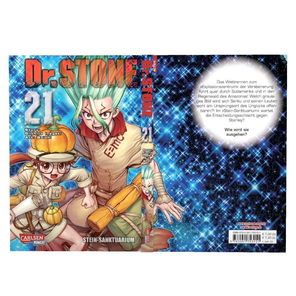 Bild: 9783551753151 | Dr. Stone 21 | Verrückte Abenteuer, Action und Wissenschaft! | Buch