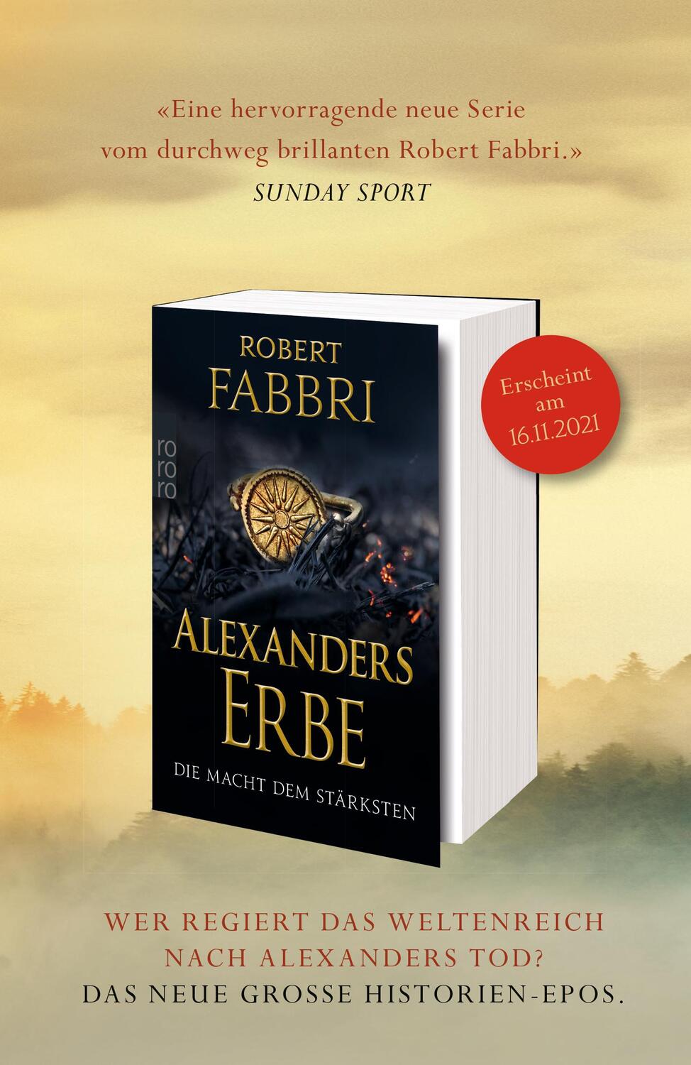 Bild: 9783499005947 | Arminius: Der blutige Verrat | Historischer Roman | Robert Fabbri